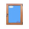 Windows Pvc Tilt and Turn  600X900 Single Right  Golden Oak Glass Clear