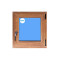 Windows Upvc Tilt and Turn 500X500 Single Right Golden Oak Glass Frosted