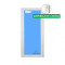 Porta-janela Oscilo-batente 900X2100  Direita Branco Vidro Transparente Maçaneta Interior